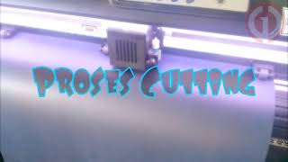 Review!!! Proses Cutting Polyflex PVC Jingka NXL 721