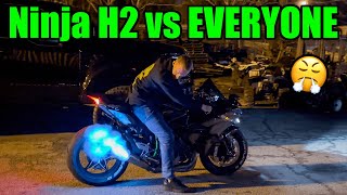 Unleashing The Full Power Of My Ninja H2 😈 | Mooremafia Ecu Flash & Dyno Tune | R1M, Gsx-R1000