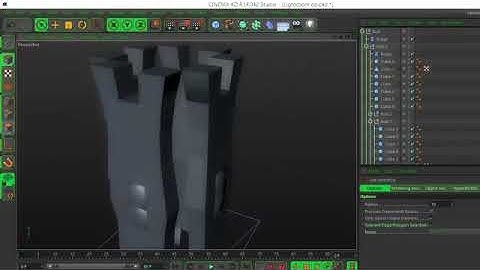 Cinema 4D modeling   speedart Robotic hand FREE DOWNLOAD