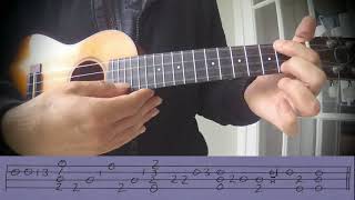 Ukulele Fingerstyle Tutorial Brothers In Arms by Dire Straits with tab