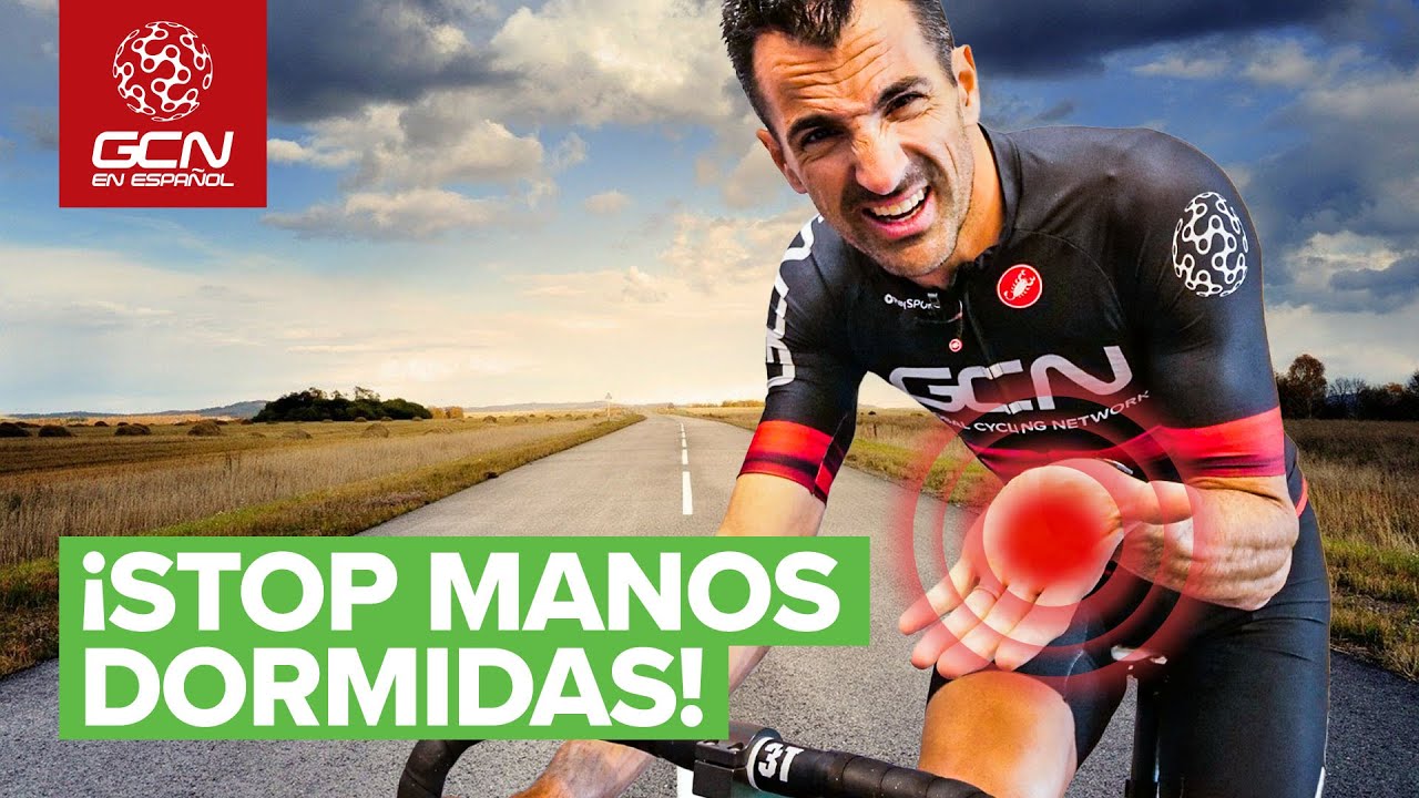 Cómo evitar que se nos duerman las manos en bici 👋