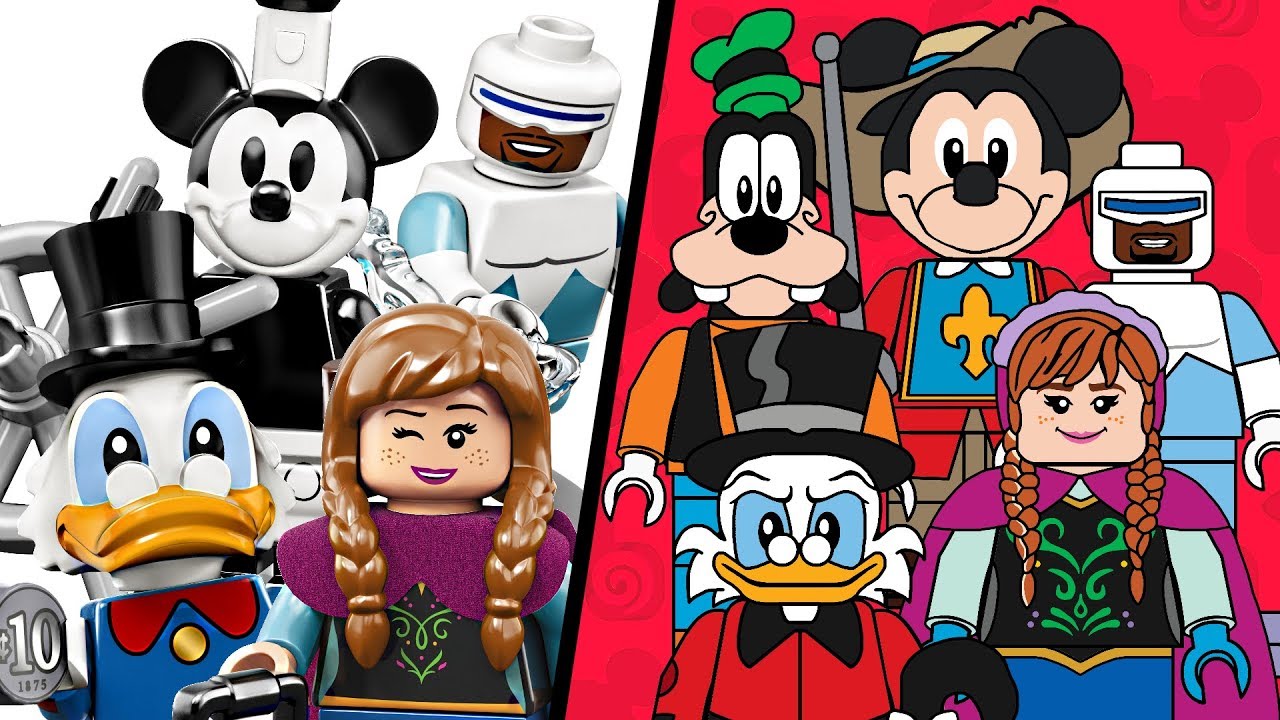lego minifigures disney series 3