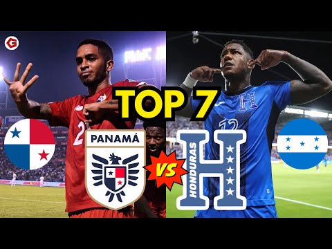 PANAMÁ 🇵🇦 VS HONDURAS 🇭🇳 | TOP 7 MEJORES PARTIDOS