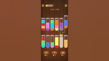 Sort Em All-Water Puzzle Game-|Level-1396|#shorts #sortemall #gamesplay