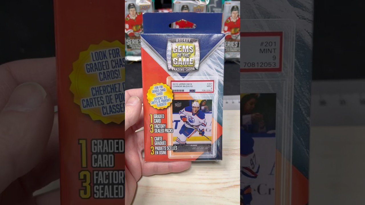 Finding Your Nemesis In A Mystery Box!! #shorts #upperdeckhockey #nhl
