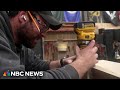 Good News: Former NFL player pivots to woodworking, builds audience of millions