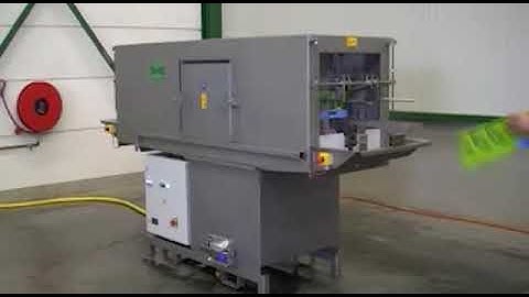 Automated Cleaning and Disinfecting System for Crates