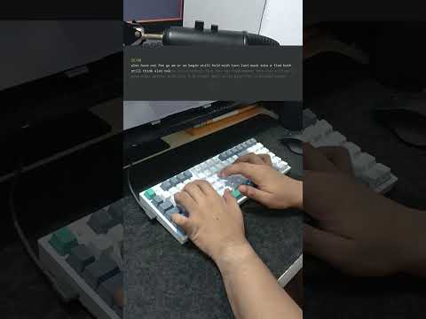 Machenike K500 Mechanical Keyboard Sound Test #mechanicalkeyboard #