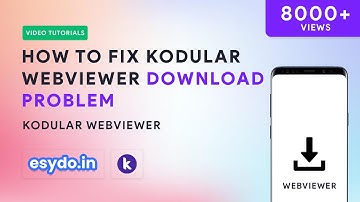 How to fix Kodular Webviewer download Problem ||  Webviewer Tutorial Part 10
