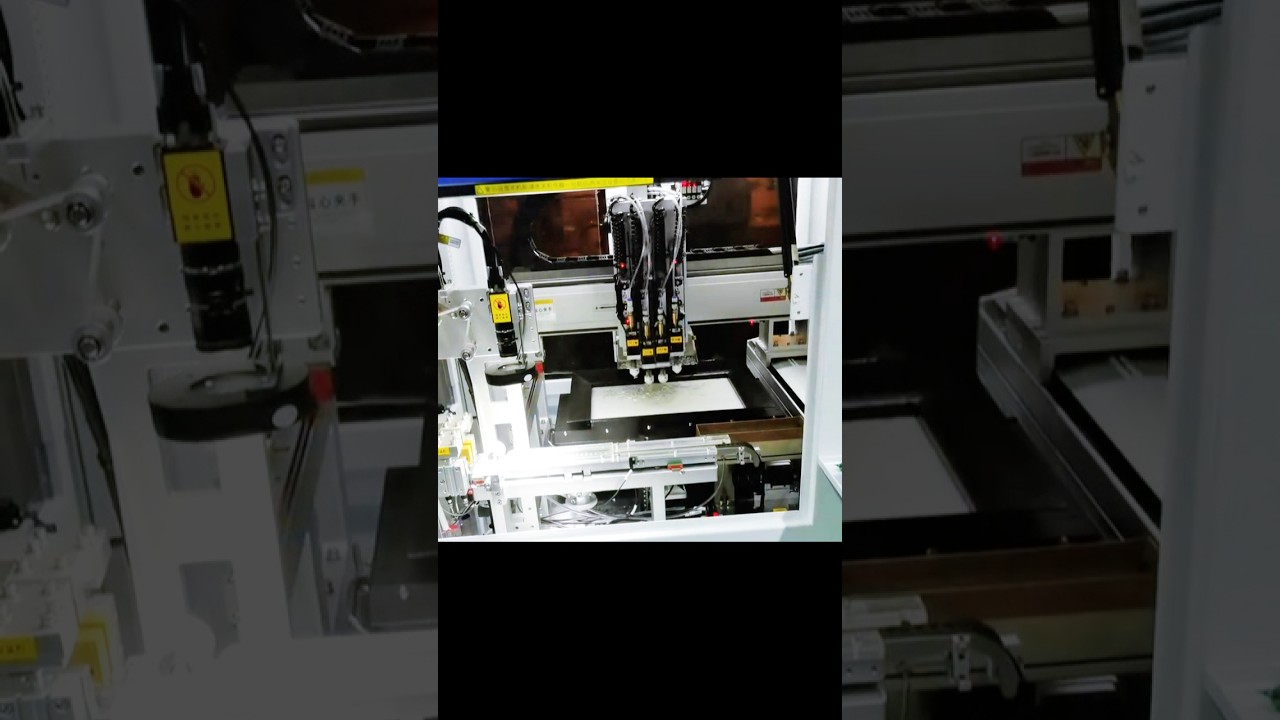 4-Nozzle Loose Parts to Tape Machine with CCD Inspection | Lead Screw Drive | Capacitors & Resistors