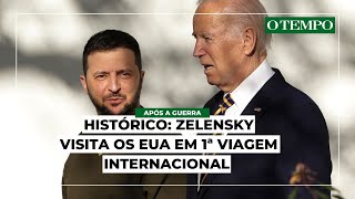 Visita Histórica Zelensky Vai Aos Eua Na 1ª Viagem Internacional Desde A Guerra