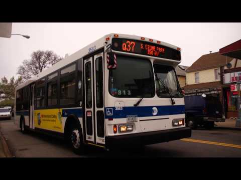 Repowered/Converted 2006 Orion VII 3563 On The Q37 @ 111th Street & Rockaway Blvd