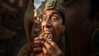 ¿Qué pasaría si abres una TAQUERÍA en el Imperio Azteca? 🌮💀 #QuePasariaSi #Shorts