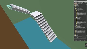 Second Life Building : ZimberLab Stairs A - Part 3