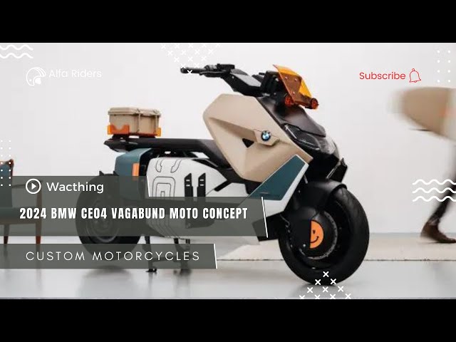 BMW CE 04 Vagabund Moto Concept E-Scooter