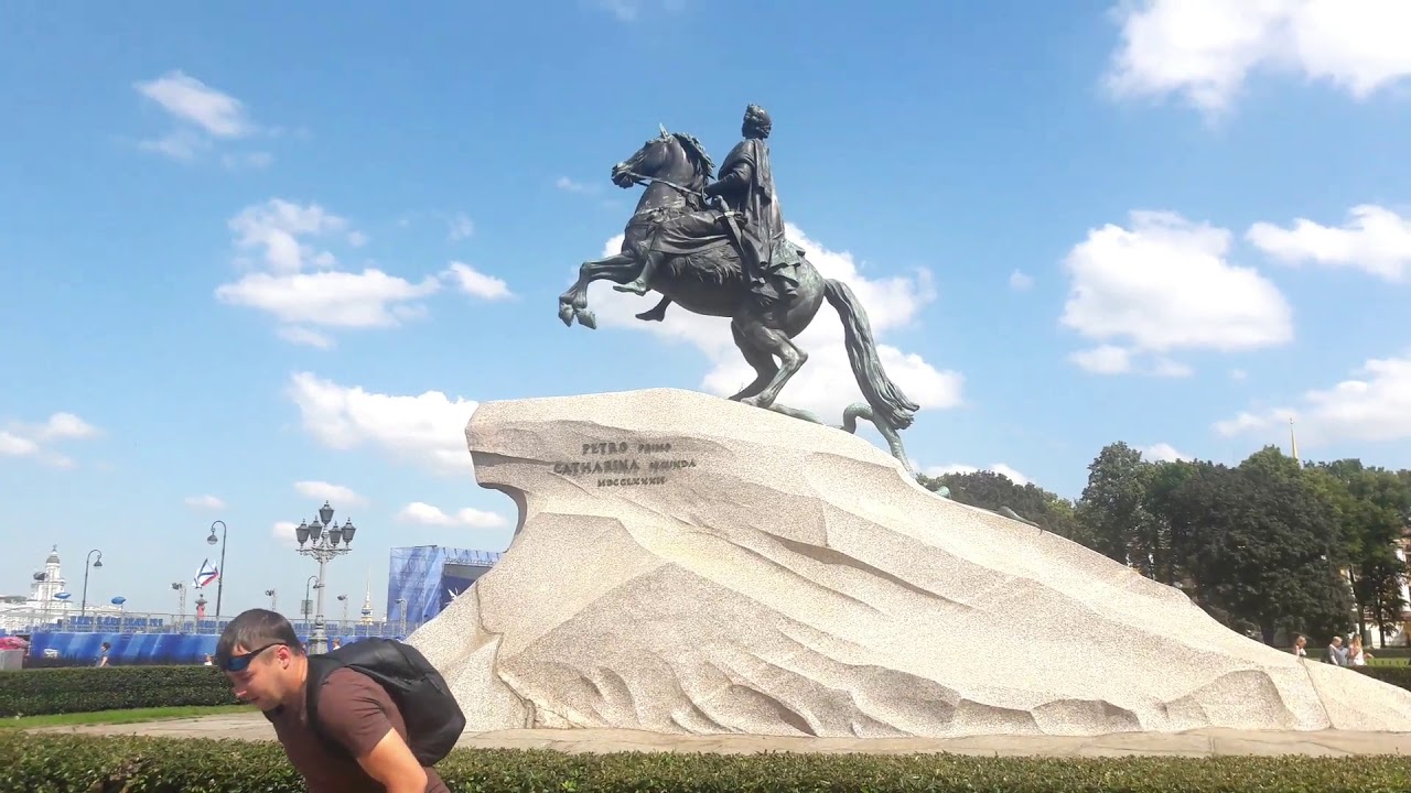 Kỵ sĩ đồng - Bronze Horseman | Biểu tượng thành phố Saint Petersburg - youtube