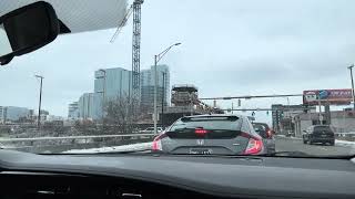 I-65 Gridlock Hell + Snow Flurries: Raw Afternoon Commute - Nashville