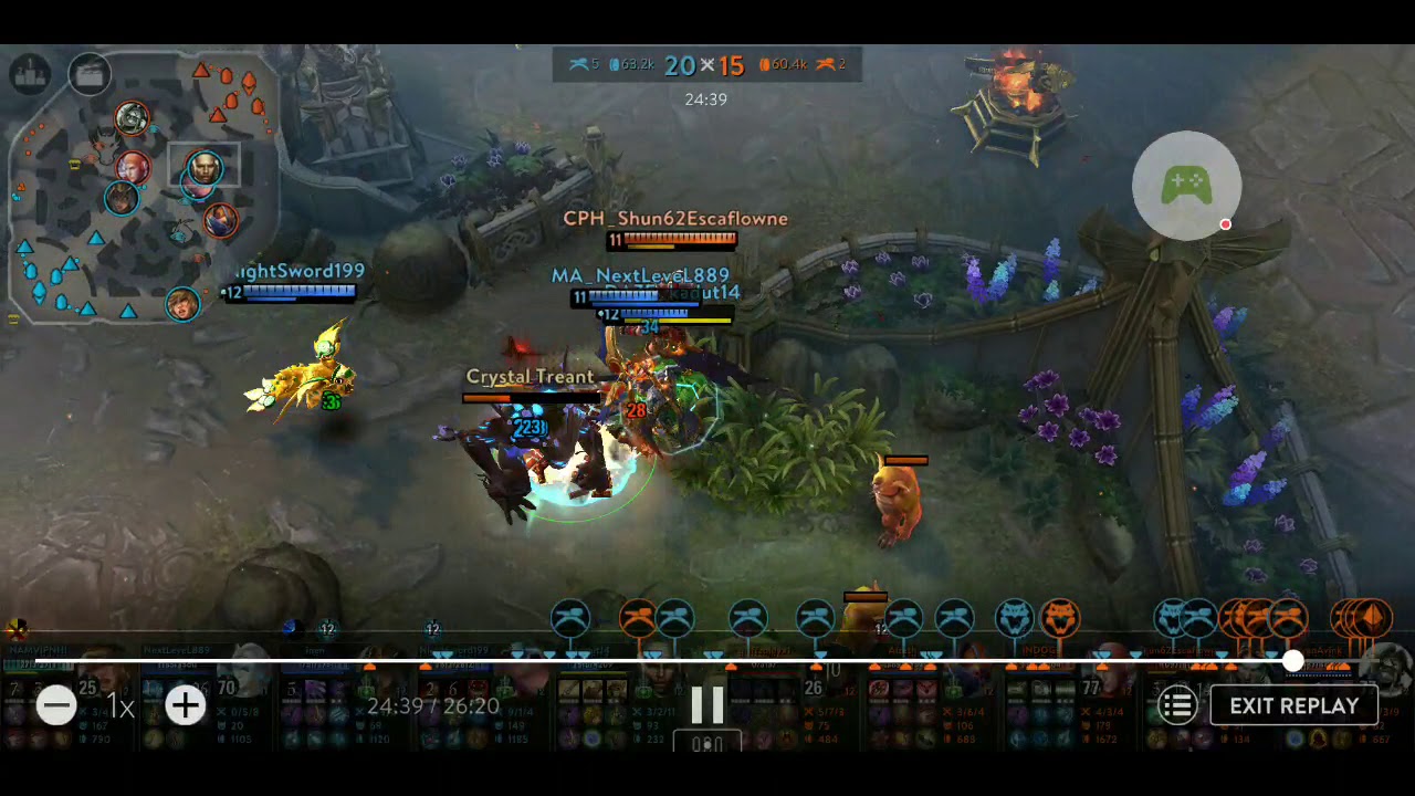 Vainglory 5v5 ranked mode - YouTube
