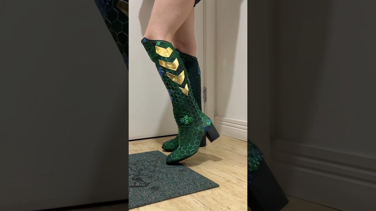 DIY Cosplay - Bota da Mera - Aquaman #meracosplay