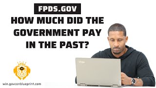 How to find what the government paid on previously awarded contracts! #govcon #governmentcontracting