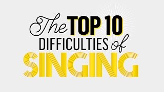 #1 - Top 10 Difficulties of Singing - How Do I Sing Without Breaking, Cracking, Flipping