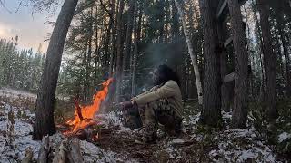 Can You Start A Fire In The Snow? #outdoors