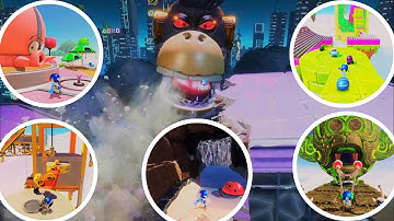 ASTRO BOT PS5 - WORLD 1 - MIGHTY CHEWY BOSS FIGHT GAMEPLAY (GORILLA NEBULA) Walkthrough