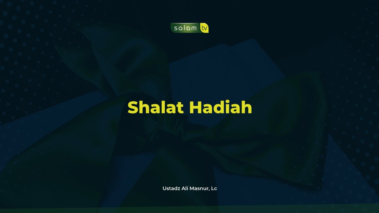 Shalat Hadiah Ustadz Ali Masnur Lc Youtube