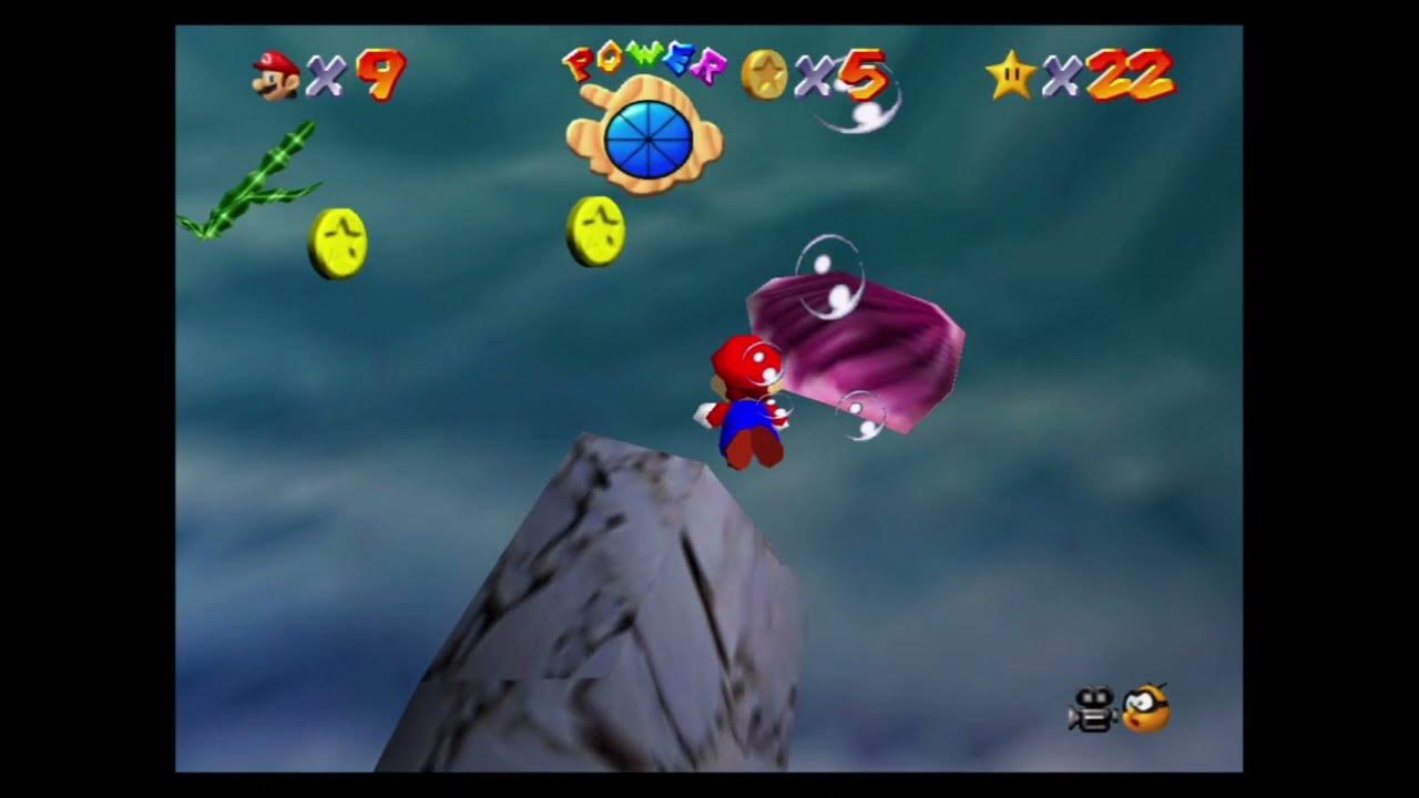 Super Mario 64 Switch Jolly Roger Bay 100 Coins Star YouTube