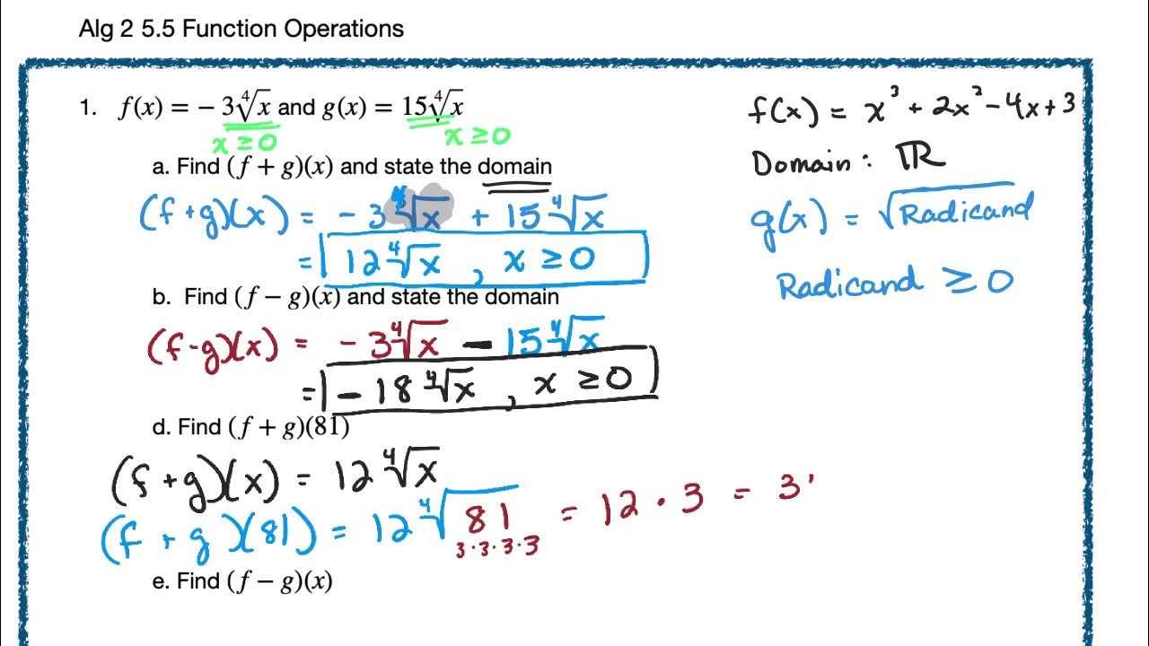 algebra 2 assignment simplify