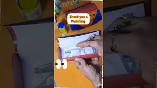 How to draw Minion on spectacle👓case✨️cute kid's spectacle case✨️how to make spectacle case unique