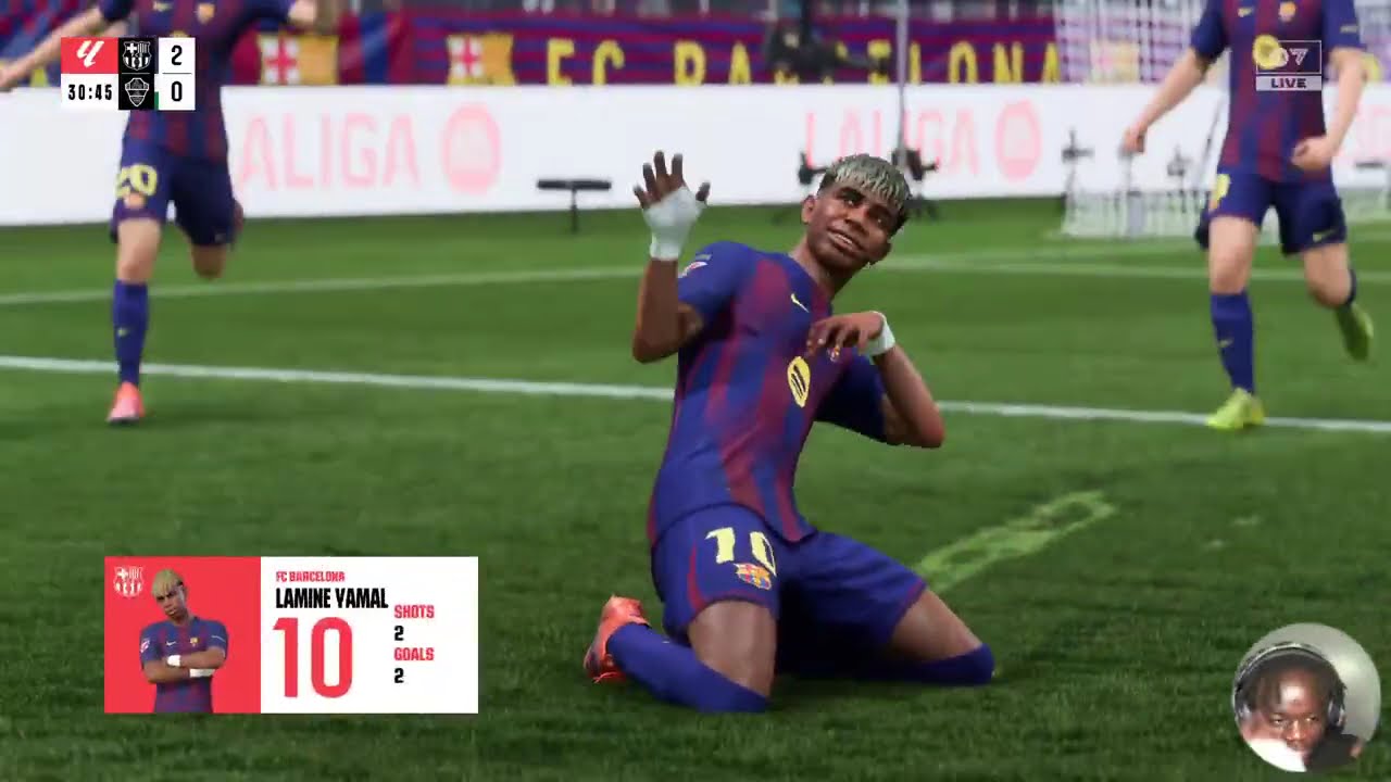 PS5 PRO LALIGA EA SPORTS CUP BARCELONA VS ELCHE CF FC26