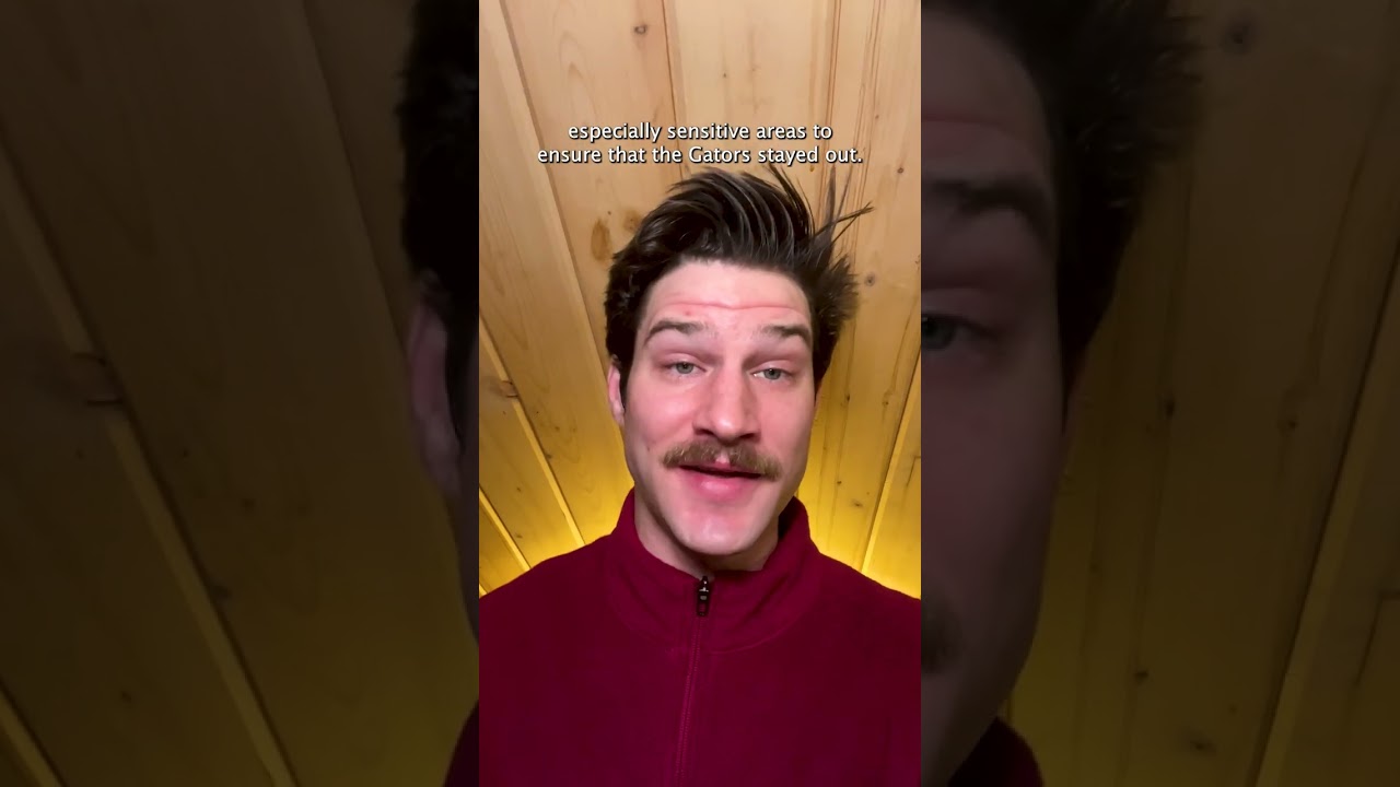 Крокодилы и аллигаторы умеют лазать по деревьям! 