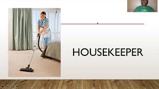 Housekeeping