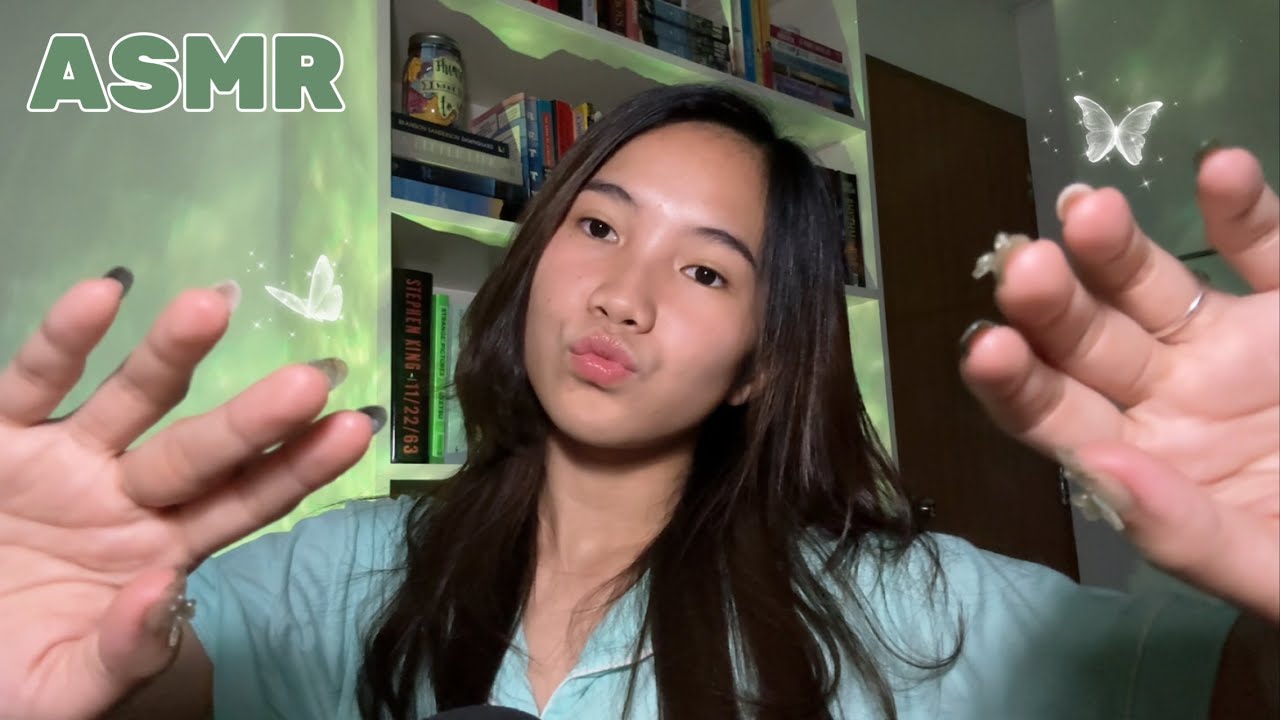 ASMR | RELAXING Visuals To Make You SLEEPY 🥱 | Hand Movements and Mouth Sounds 💫