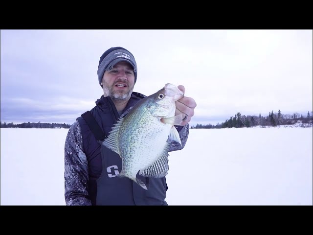 Eye-Ball Spoon Tip Up Crappies with Sportsman's Journal 