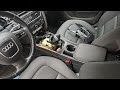 Audi A4 B8 разборка центральной консоли и перекраска декоративных вставок под цвет кузова