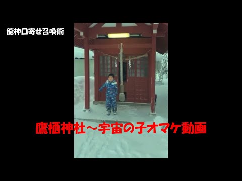 鷹栖神社～宇宙の子オマケ動画～ 【龍神口寄せ召喚術】 - たまちゃんねる