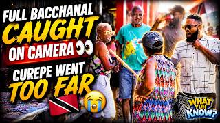 Full Bacchanal Caught On Camera 👀 | Curepe Went TOO FAR 😭 |