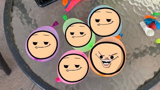 A terribly made movie staring water balloons!
