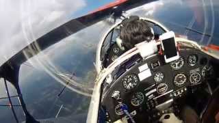 Pitts S2C    Loop  and  Landing