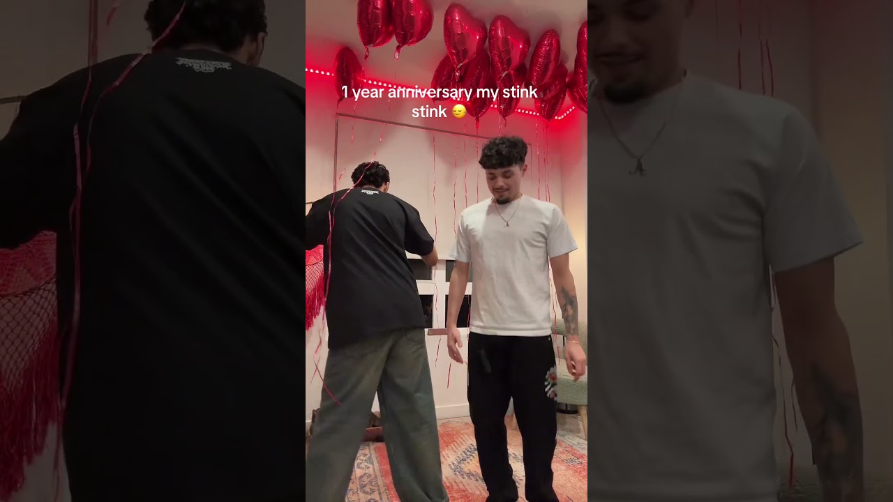 1 year anniversary with my boyfriend 