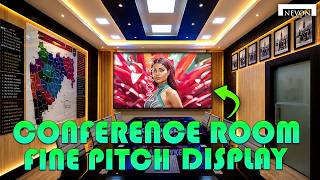 P1.5 Indoor Fine Pitch LED Display Installation for Conference Room
