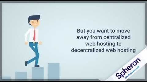 SPHERON provides a one-stop-shop for websites and applications to deploy on a decentralised network
