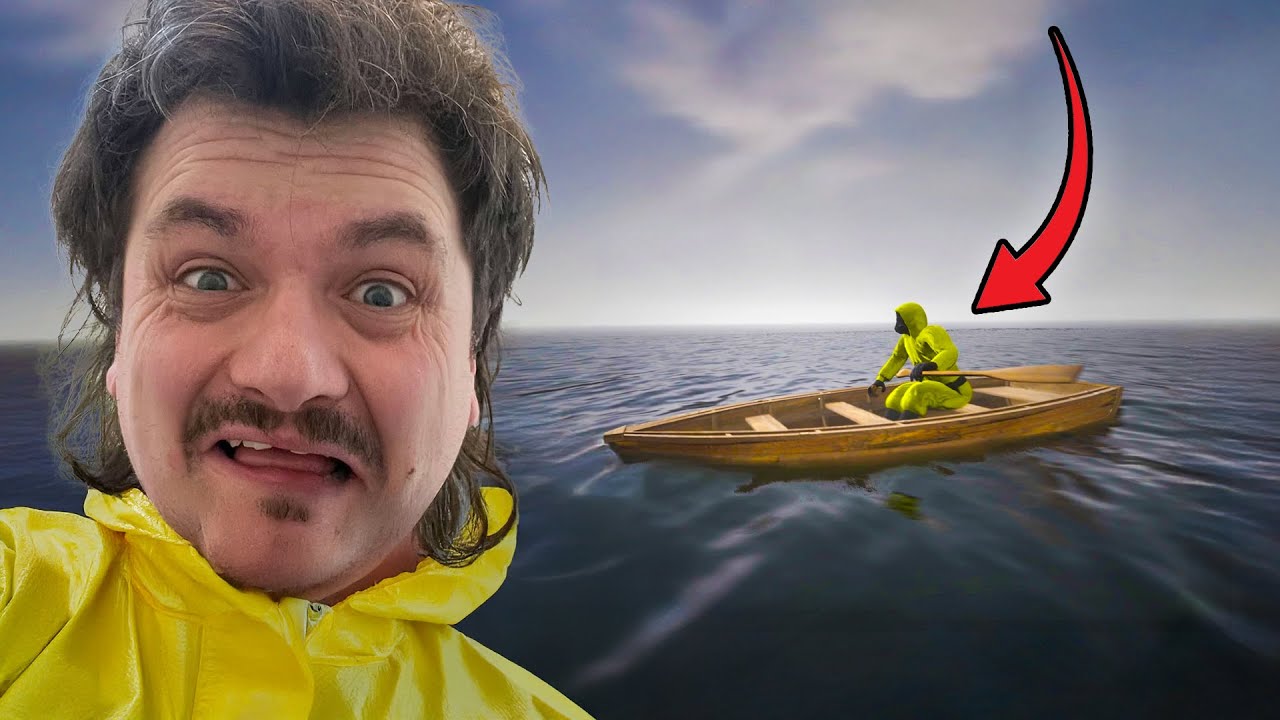 Alene og forladt på havet i Backrooms med Jan.