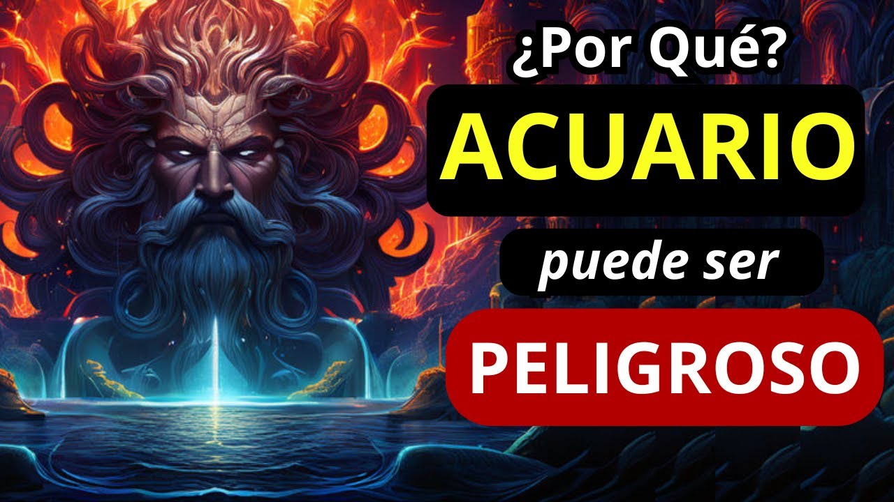 ¿Por qué ACUARIO puede ser PELIGROSO? ♒ 11 cosas que lo hacen TEMIDO en el Zodíaco... #acuario