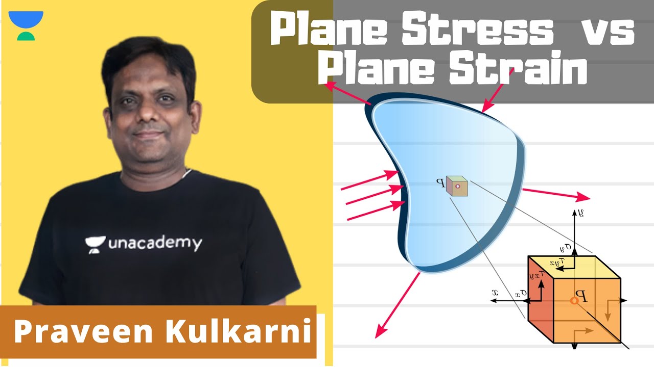 Plane Stress vs Plane Strain | Mechanical | Praveen Kulkarni