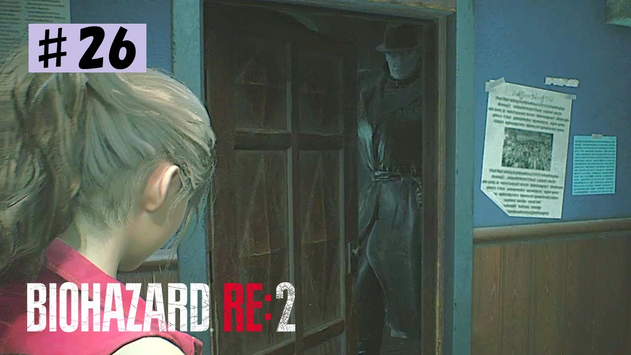 #26 タイラント登場【バイオハザードRE2 Z版】実況 - YouTube