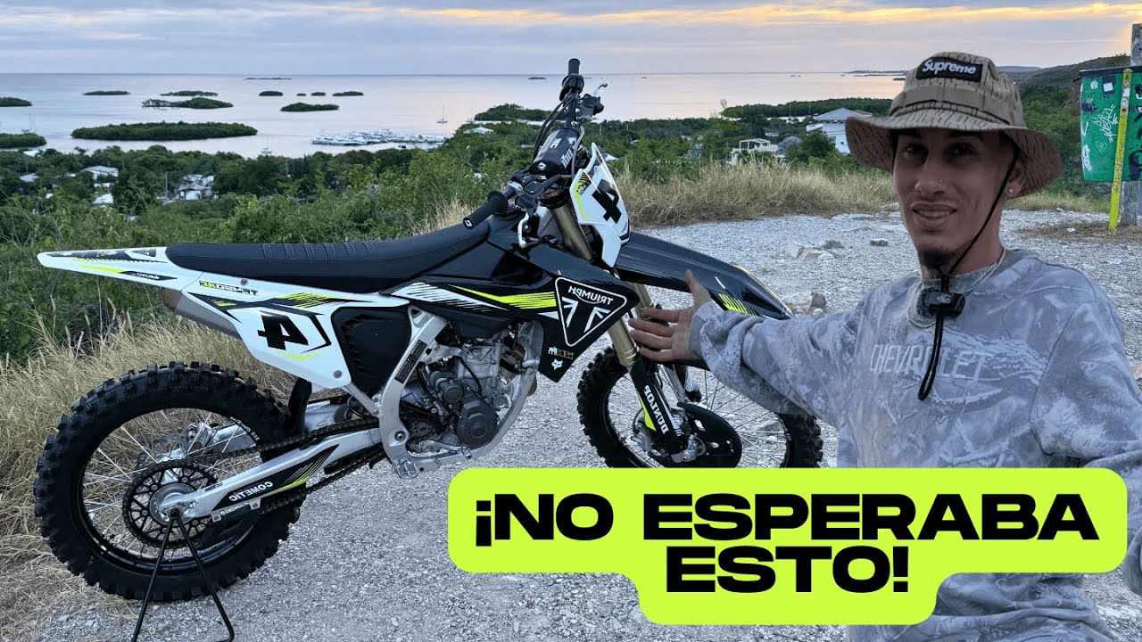 Обзор мотоцикла TRIUMPH TF 450RC и первые 3 дня эксплуатации...