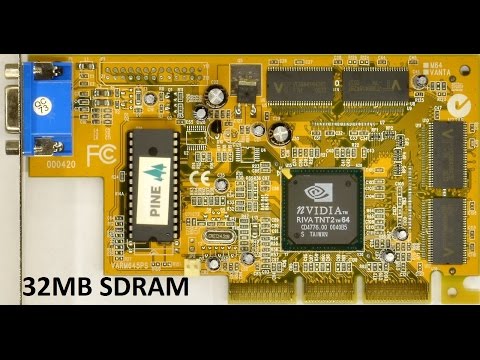 NVidia Riva TNT2 небольшой обзор